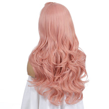 Load image into Gallery viewer, Sakura | Pink Long Wavy Synthetic Hair Wig