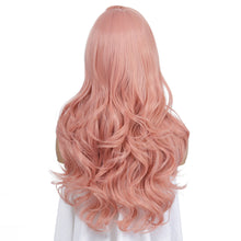 Load image into Gallery viewer, Sakura | Pink Long Wavy Synthetic Hair Wig
