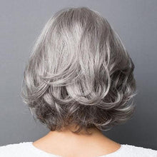Load image into Gallery viewer, The Fox | Grey Medium Wavy Synthetic Hair Wig