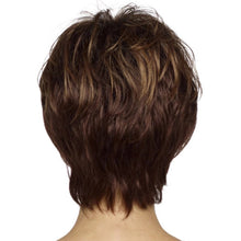 Load image into Gallery viewer, Bye Felicia | Brown Short Pixie Cut Wavy Synthetic Hair Wig