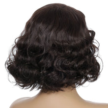 Load image into Gallery viewer, Rose | Black Short Pixie Cut Wavy Synthetic Hair Wig