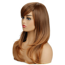 Load image into Gallery viewer, Daisy | Brown Long Straight Synthetic Hair Wig