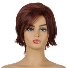 Load image into Gallery viewer, Chilli Pepper | Red Medium Straight Synthetic Hair Wig