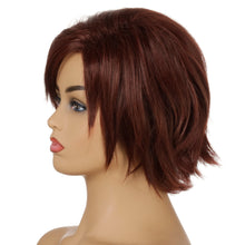 Load image into Gallery viewer, Chilli Pepper | Red Medium Straight Synthetic Hair Wig