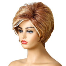 Load image into Gallery viewer, Sole Mate | Blonde Short Pixie Cut Wavy Synthetic Hair Wig