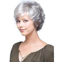 Load image into Gallery viewer, Sheila | Grey Short Pixie Cut Wavy Synthetic Hair Wig