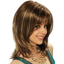 Load image into Gallery viewer, Sleeping Beauty | Brown Long Wavy Synthetic Hair Wig