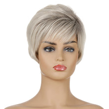 Load image into Gallery viewer, Agnelita | Blonde Short Pixie Cut Straight Synthetic Hair Wig