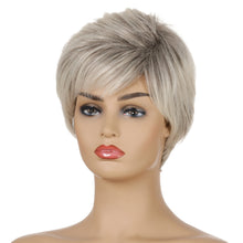 Load image into Gallery viewer, Agnelita | Blonde Short Pixie Cut Straight Synthetic Hair Wig