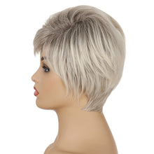 Load image into Gallery viewer, Agnelita | Blonde Short Pixie Cut Straight Synthetic Hair Wig
