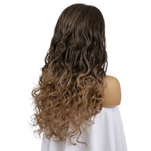 Load image into Gallery viewer, Carla | Brown Long Curly Synthetic Hair Wig