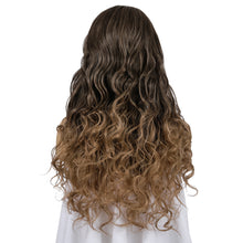 Load image into Gallery viewer, Carla | Brown Long Curly Synthetic Hair Wig