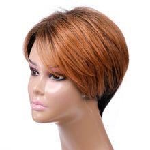 Load image into Gallery viewer, Anita | Blonde Short Pixie Cut Straight Synthetic Hair Wig With Bangs