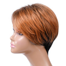 Load image into Gallery viewer, Anita | Blonde Short Pixie Cut Straight Synthetic Hair Wig With Bangs