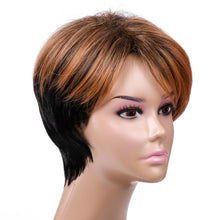 Load image into Gallery viewer, Anita | Blonde Short Pixie Cut Straight Synthetic Hair Wig With Bangs