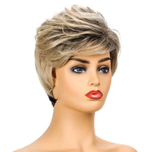 Load image into Gallery viewer, 4090 | Blonde Short Pixie Cut Straight Synthetic Hair Wig