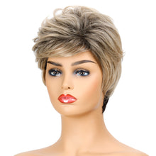 Load image into Gallery viewer, 4090 | Blonde Short Pixie Cut Straight Synthetic Hair Wig