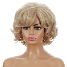 Load image into Gallery viewer, Theresa | Blonde Medium Wavy Synthetic Hair Wig