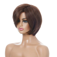 Load image into Gallery viewer, Circus Play | Brown Short Pixie Cut Straight Synthetic Hair Wig