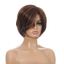 Load image into Gallery viewer, Circus Play | Brown Short Pixie Cut Straight Synthetic Hair Wig