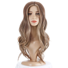 Load image into Gallery viewer, April | Blonde Long Wavy Synthetic Hair Wig
