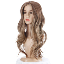 Load image into Gallery viewer, April | Blonde Long Wavy Synthetic Hair Wig