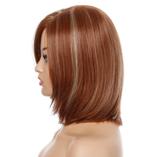 Load image into Gallery viewer, Lolita | Brown Medium Straight Synthetic Hair Wig