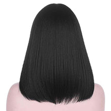 Load image into Gallery viewer, Basic | Black Long Straight Synthetic Hair Wig