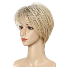 Load image into Gallery viewer, Maria | Blonde Short Pixie Cut Straight Synthetic Hair Wig