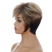 Load image into Gallery viewer, Joey | Blonde Short Pixie Cut Wavy Synthetic Hair Wig With Bangs