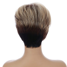 Load image into Gallery viewer, Joey | Blonde Short Pixie Cut Wavy Synthetic Hair Wig With Bangs