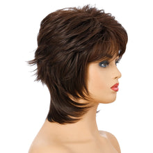 Load image into Gallery viewer, Paula | Black Short Pixie Cut Wavy Synthetic Hair Wig