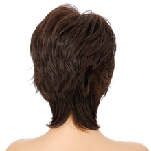 Load image into Gallery viewer, Paula | Black Short Pixie Cut Wavy Synthetic Hair Wig