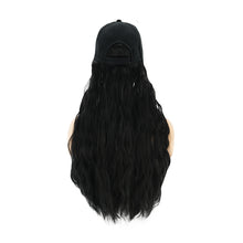 Load image into Gallery viewer, Contico | Light Brown Long Curly Synthetic Hair Wig Hat