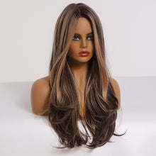 Load image into Gallery viewer, Beauty | Ombre Long Straight Synthetic Hair Wig