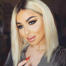 Load image into Gallery viewer, Karen | Blonde Medium Long Straight Synthetic Hair Wig