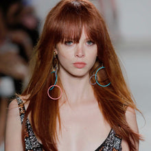 Load image into Gallery viewer, Cynthia | Brown Long Straight Synthetic Hair Wig