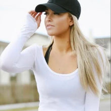 Load image into Gallery viewer, Summerland | Blonde Long Straight Synthetic Hair Wig Hat with Cap