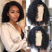 Load image into Gallery viewer, Jasmine | Black Long Curly Lace Front Synthetic Hair Wig