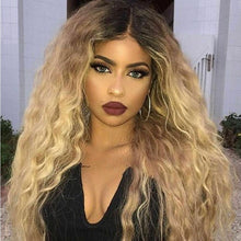 Load image into Gallery viewer, Arya | Blonde Long Curly Synthetic Hair Wig
