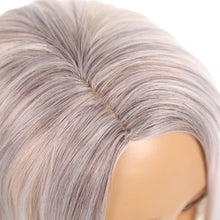 Load image into Gallery viewer, Madison | Ash Blonde Medium Wavy Synthetic Hair Wig
