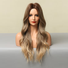 Load image into Gallery viewer, JOMO | Ombre Blonde Long Wavy Synthetic Hair Wig
