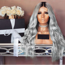 Load image into Gallery viewer, Icequeen | Ash Blonde Long Curly Synthetic Hair Wig
