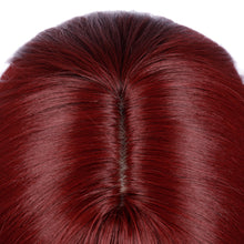 Load image into Gallery viewer, Dreamy | Wine Red Medium Wavy Synthetic Hair Wig
