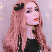 Load image into Gallery viewer, Crystal | Pink Long Curly Synthetic Hair Wig
