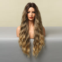 Load image into Gallery viewer, Lawrence | Ombre Blonde Long Wavy Synthetic Hair Wig
