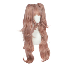 Load image into Gallery viewer, Junko Enoshima |  Pink Long Cute Wavy Synthetic Hair Spike Cosplay Wig with Bangs
