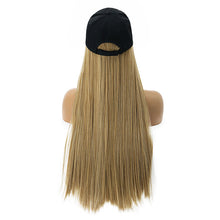 Load image into Gallery viewer, Summerland | Blonde Long Straight Synthetic Hair Wig Hat with Cap
