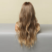 Load image into Gallery viewer, JOMO | Ombre Blonde Long Wavy Synthetic Hair Wig
