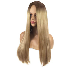 Load image into Gallery viewer, Nighty | Blonde Long Straight Synthetic Hair Wig
